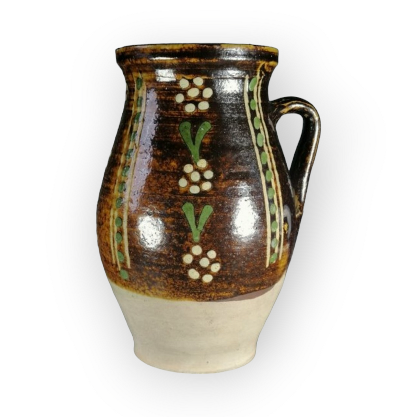 19th Century Antique Slipware Tankard