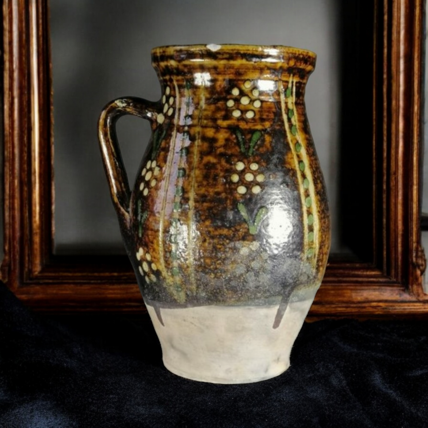 19th Century Antique Slipware Tankard