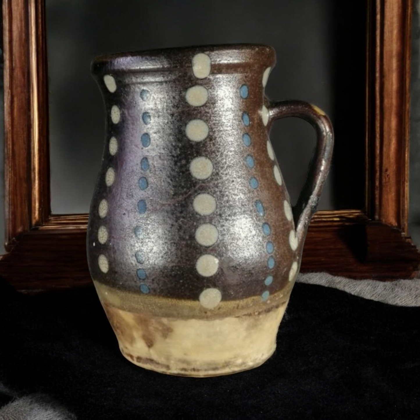 19th Century Antique Slipware Tankard