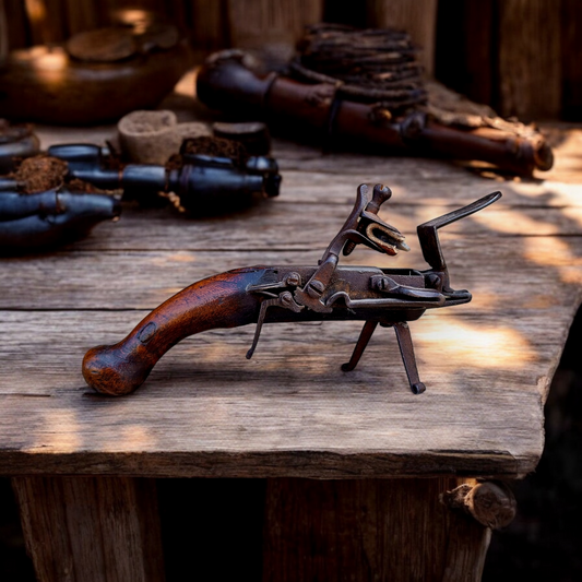 18th Century Antique Flintlock Tinder Lighter