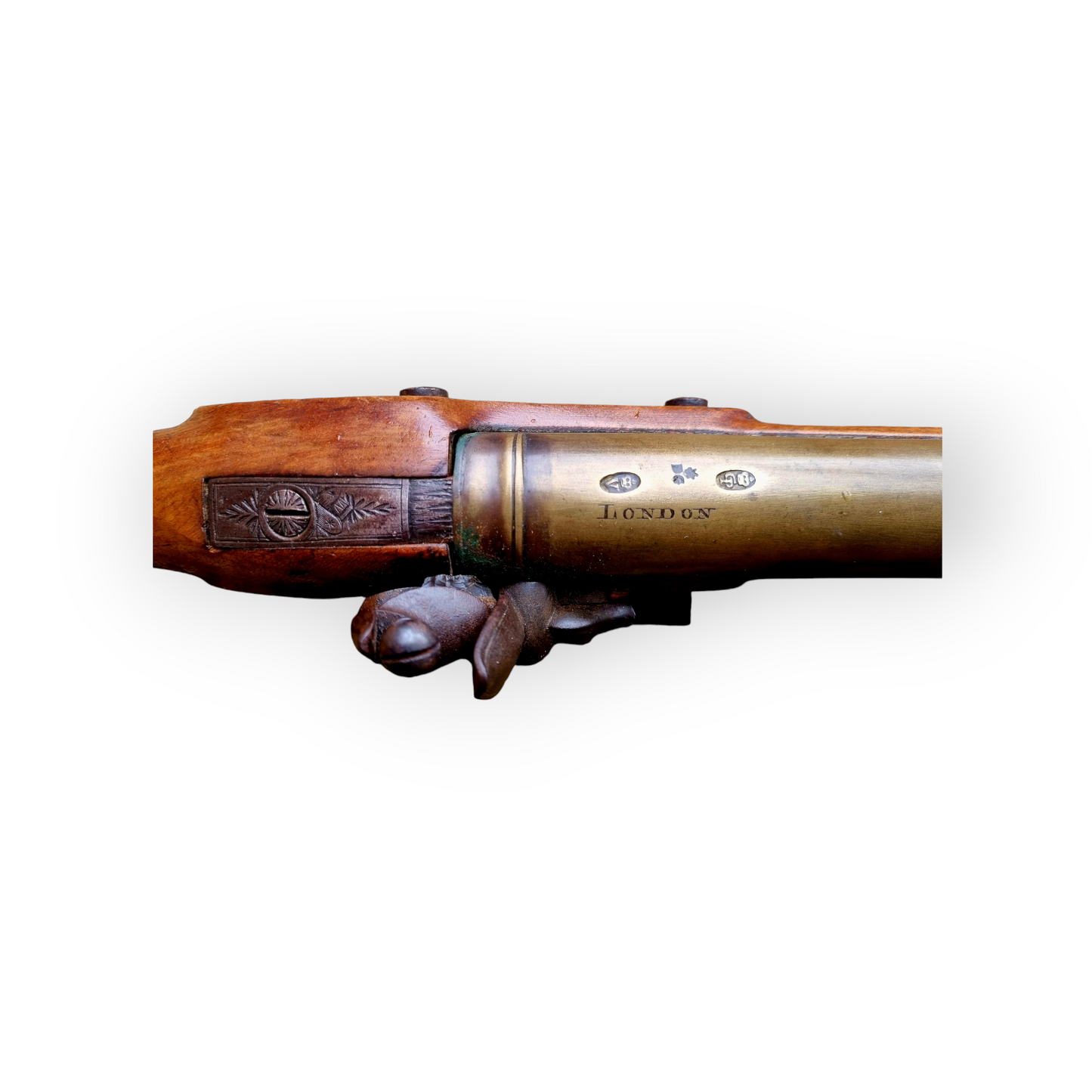 Late 17th-Century English Antique Blunderbuss by Edward Nicholson of London