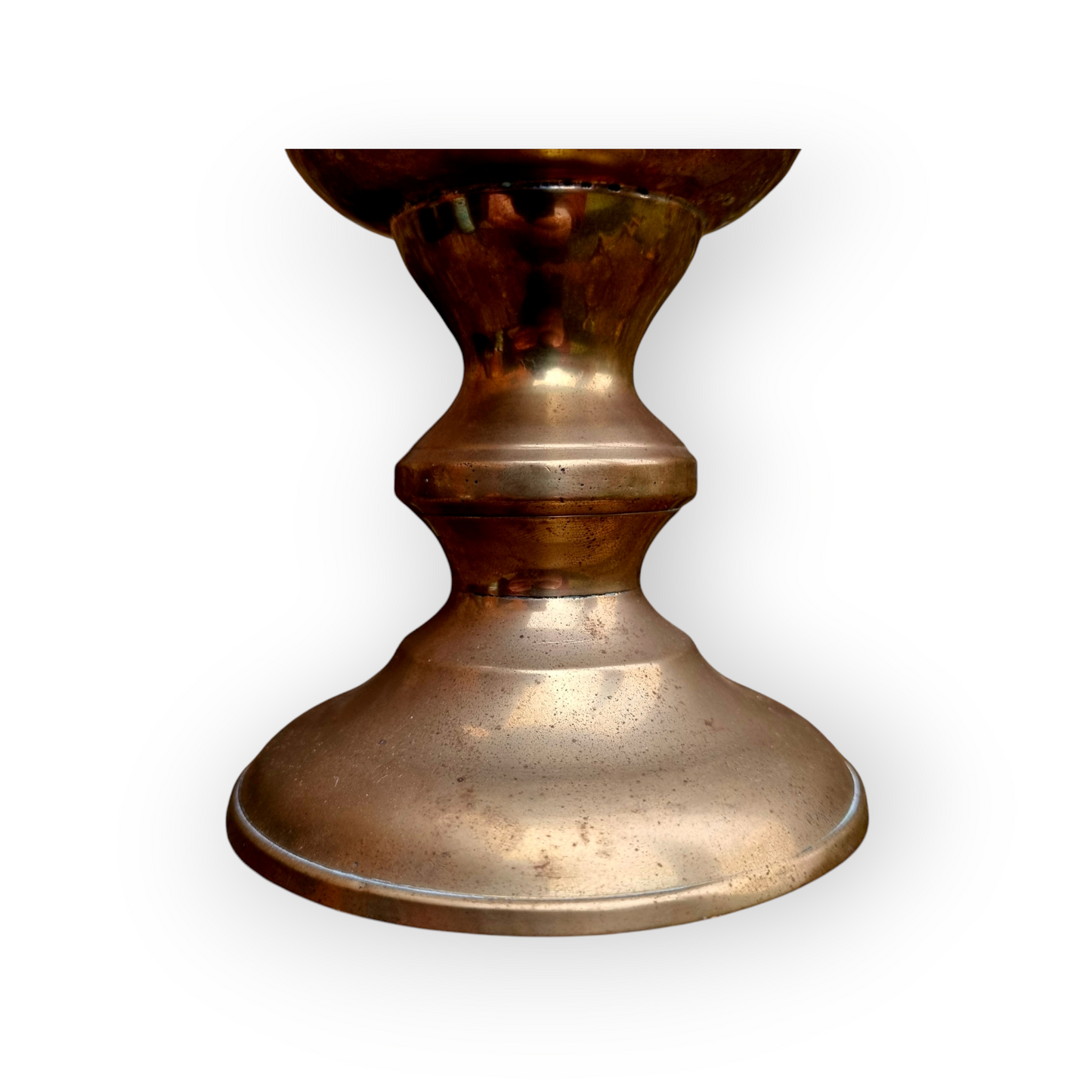 Early 19th-Century English Antique Brass Goblet