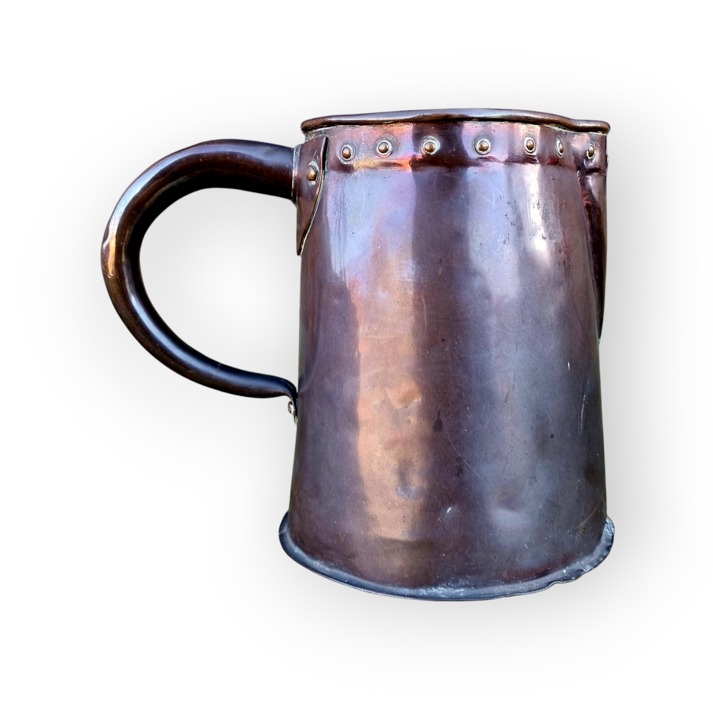 Late 18th-Century English Antique Copper Jug / Pitcher / Ewer