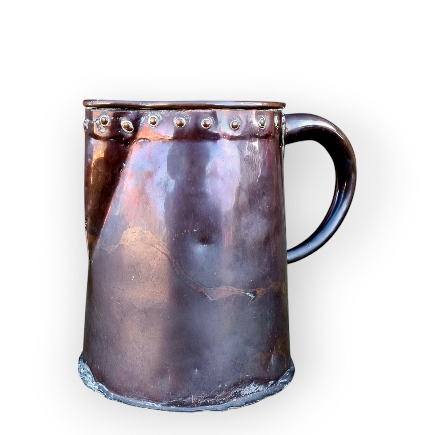 Late 18th-Century English Antique Copper Jug / Pitcher / Ewer