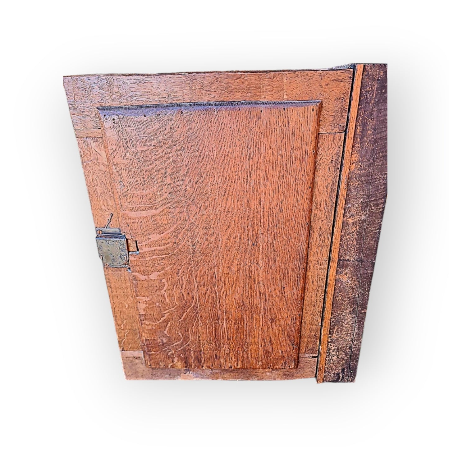 Large & Rare Pair Of Early 17th-Century English Antique Oak Cupboard Doors Commemorating The Marriage Of Charles I To Henrietta Maria, circa 1625