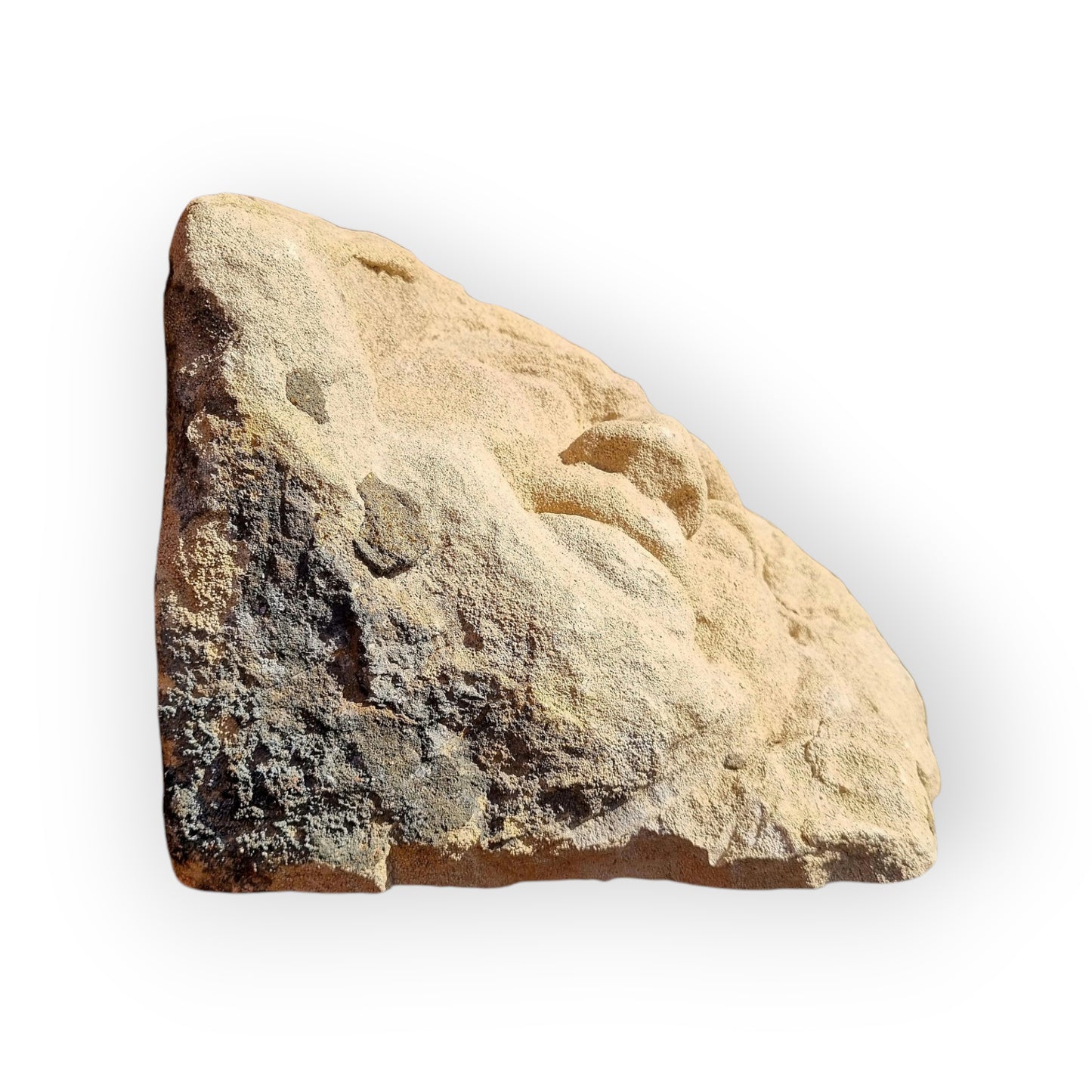 Originating From Walsingham Priory, Norfolk, England - A Medieval Period English Antique Carved Stone Corbel/Corner Stone Incorporating The Face Of A Jovial Man