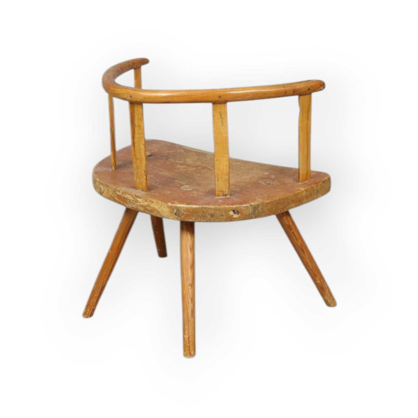 Late 18th-Century Rustic Antique Armchair