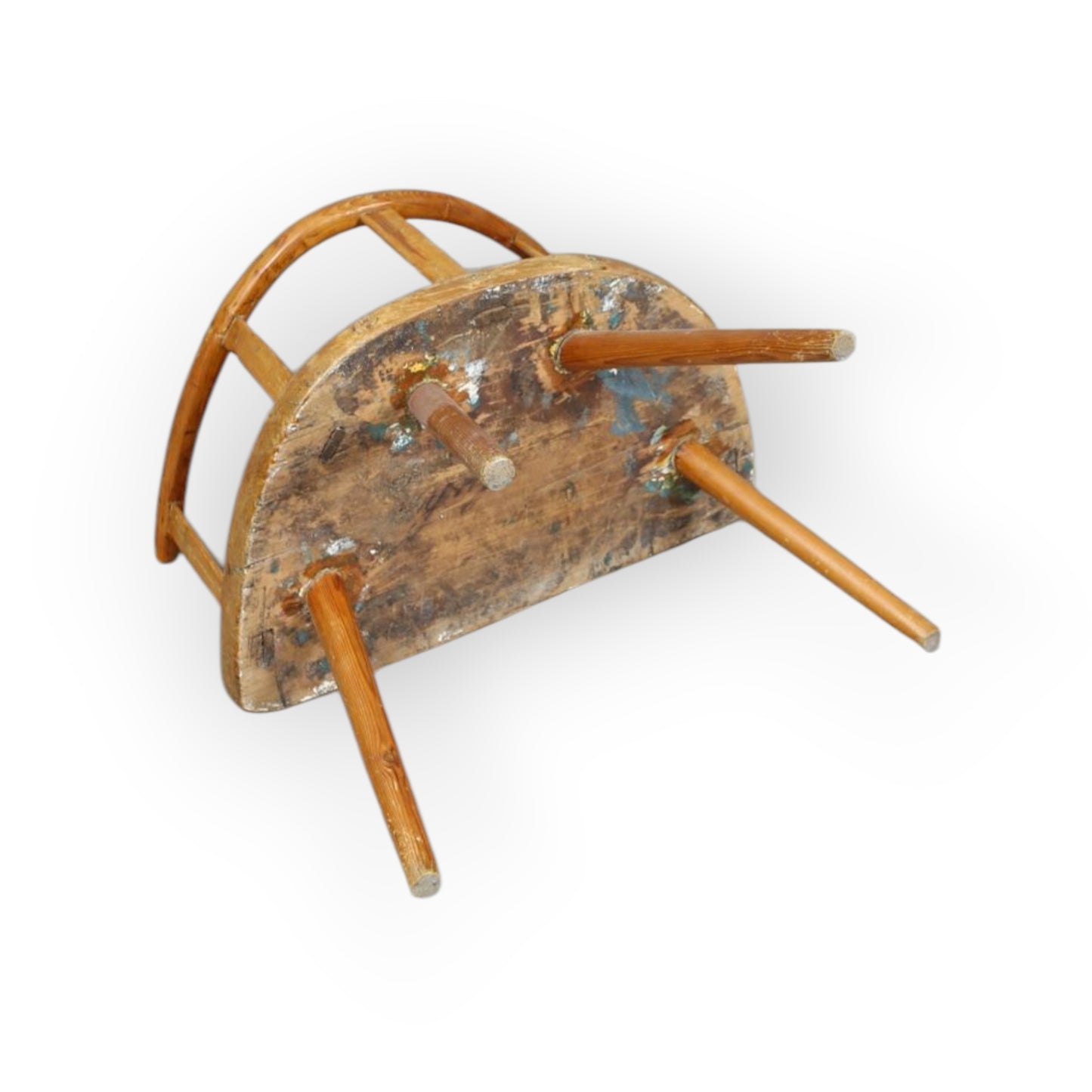 Late 18th-Century Rustic Antique Armchair