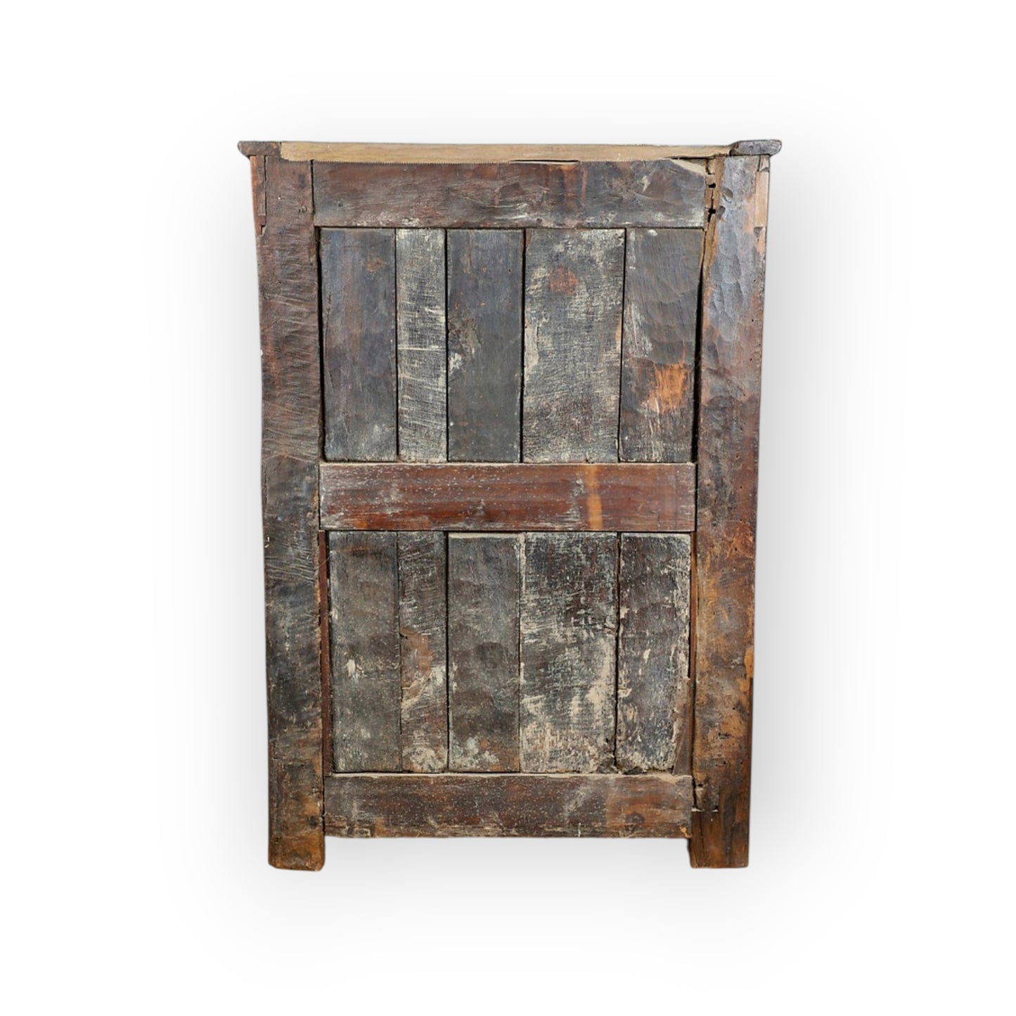 Late 17th Century Antique Oak Press Cupboard / Free Standing Cupboard Of Small Proportions