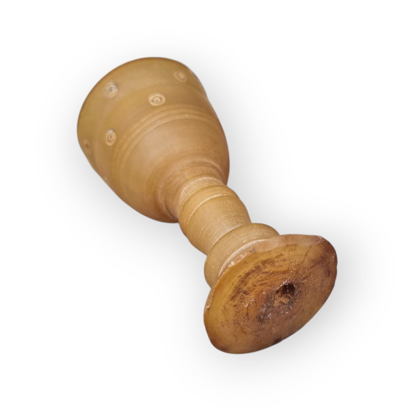 Small 17th Century Antique Horn Goblet