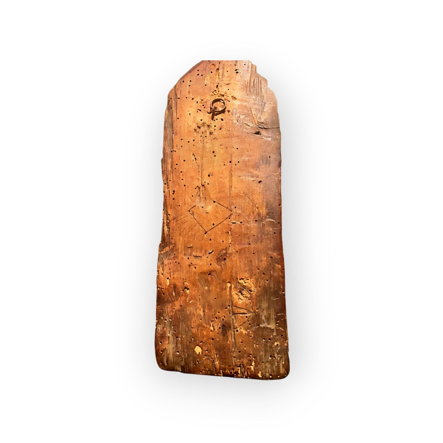 Early 16th-Century Antique Carved Wooden Panel Depicting The Crowning Of The Virgin, circa 1500