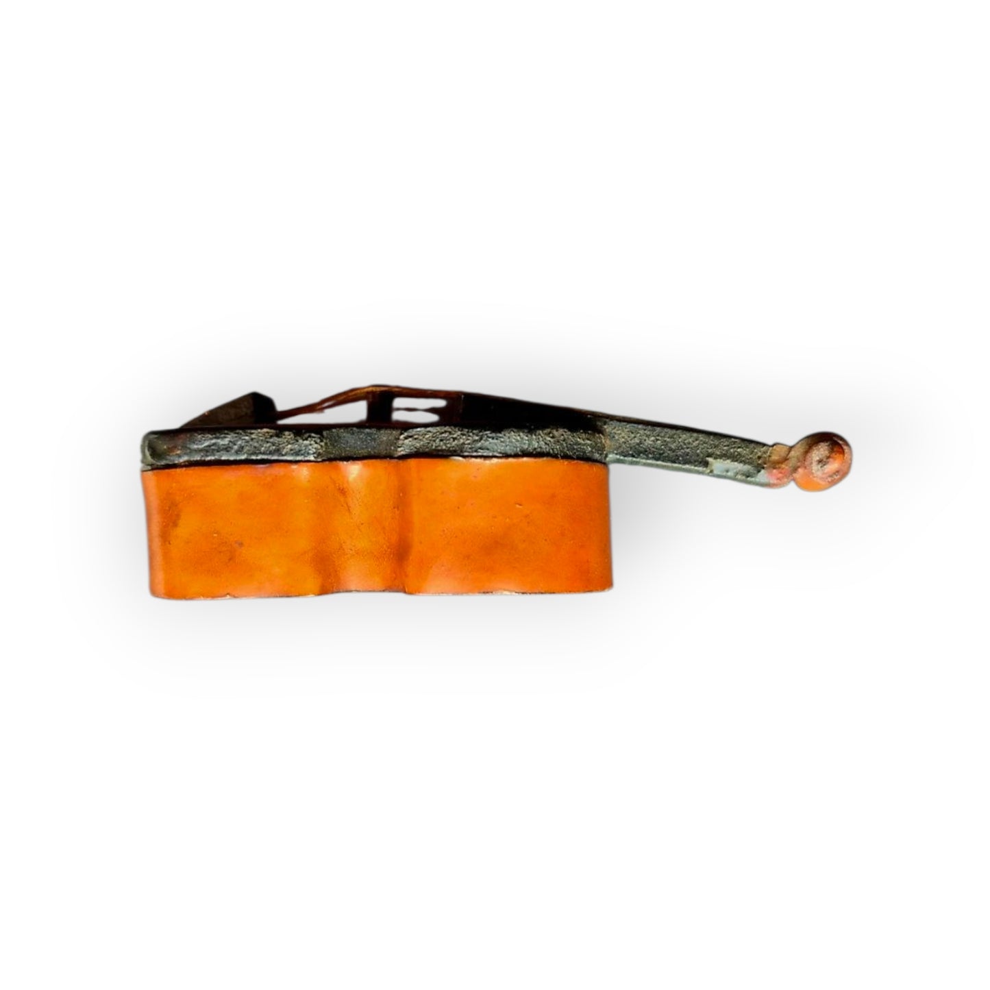 A Rare Late 18th-Century English Antique Tobacco Snuff Box In The Form Of A Miniature Violin