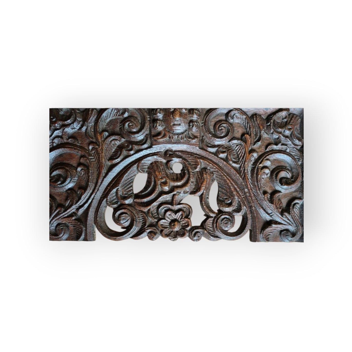 An Early 17th-Century Flemish Antique Carved Oak Panel