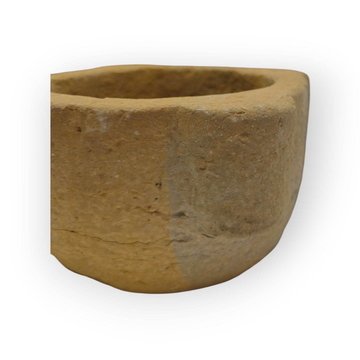 Early 17th-Century Antique Limestone Mortar