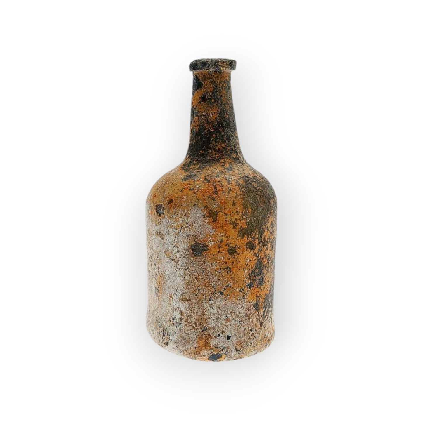 From A Shipwreck Off The Norfolk Coast - An 18th Century Black Glass Wine Bottle