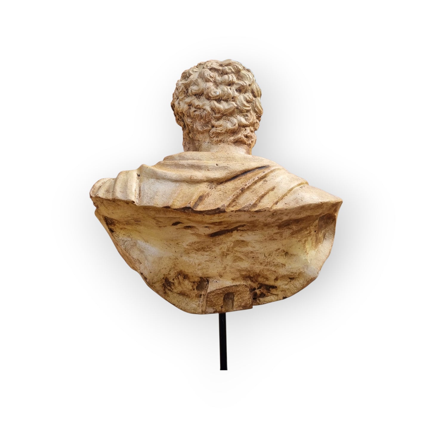 18th Century Style, 19th Century-Made, Italian Antique / Roman "Grand Tour" Plaster Bust, Possibly Lucius Verus