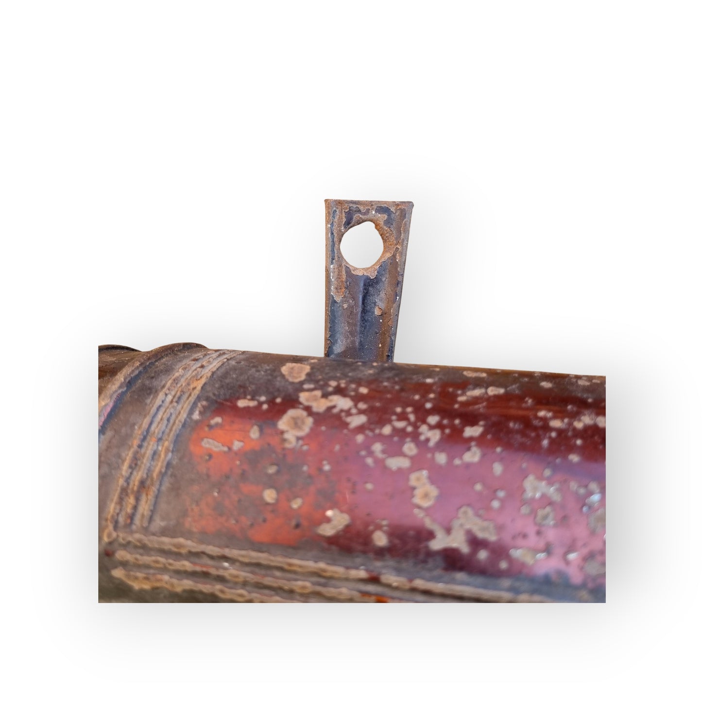 19th Century English Antique Toleware / Tin Candle Box