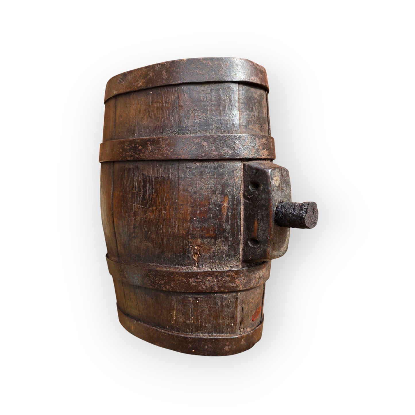 Late 18th Century Antique Harvest Barrel / Costrel