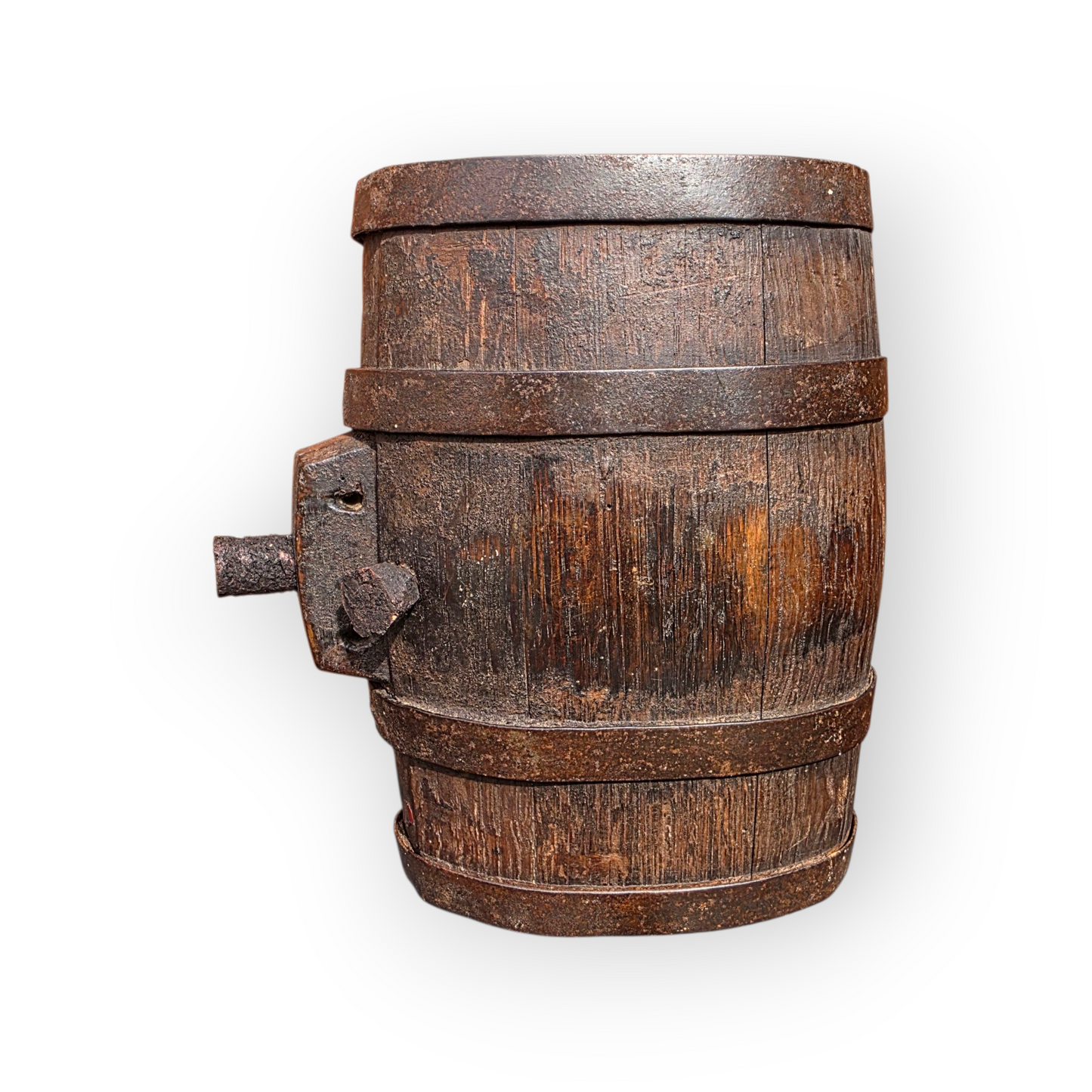 Late 18th Century Antique Harvest Barrel / Costrel