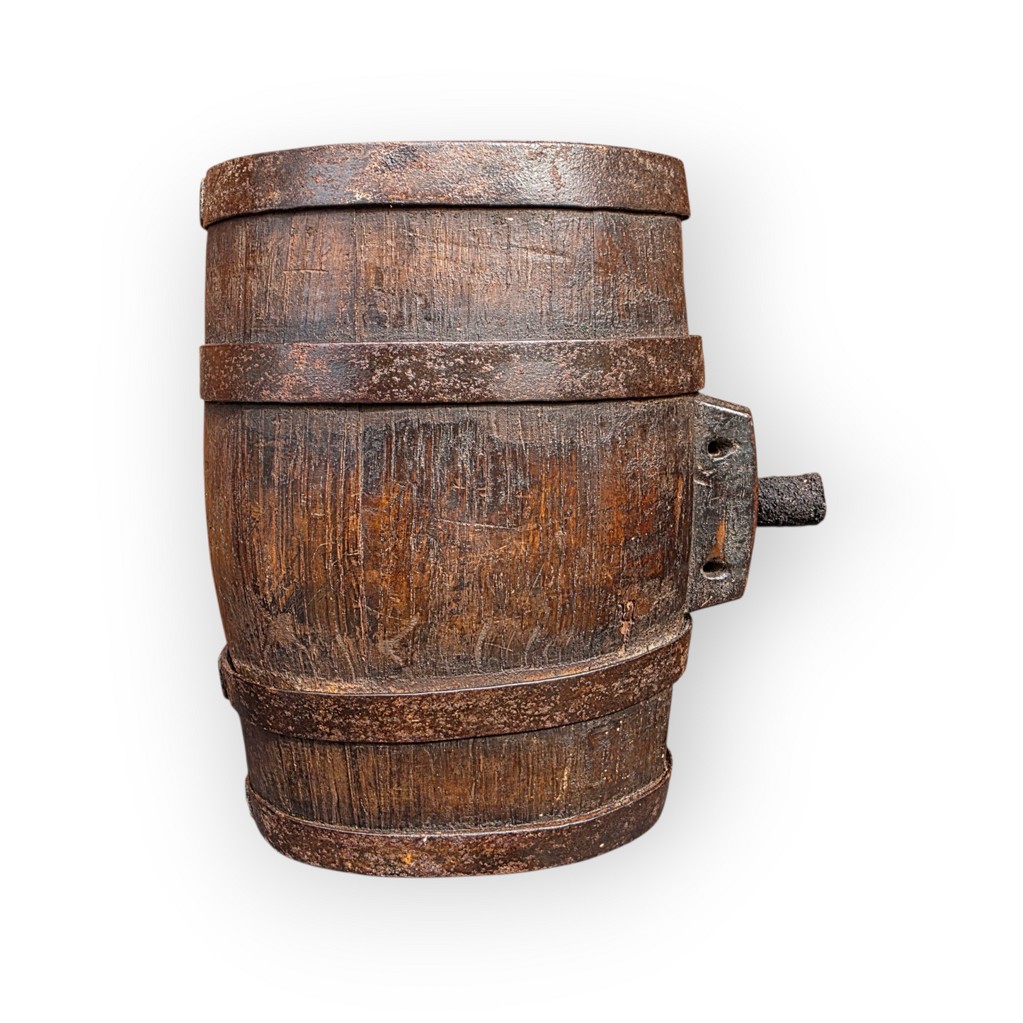 Late 18th Century Antique Harvest Barrel / Costrel
