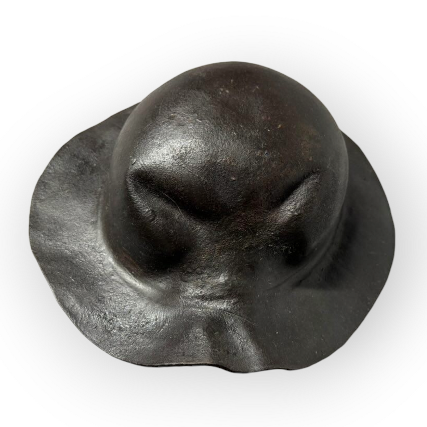 An Early 19th-Century Antique Leather Miner's Hat