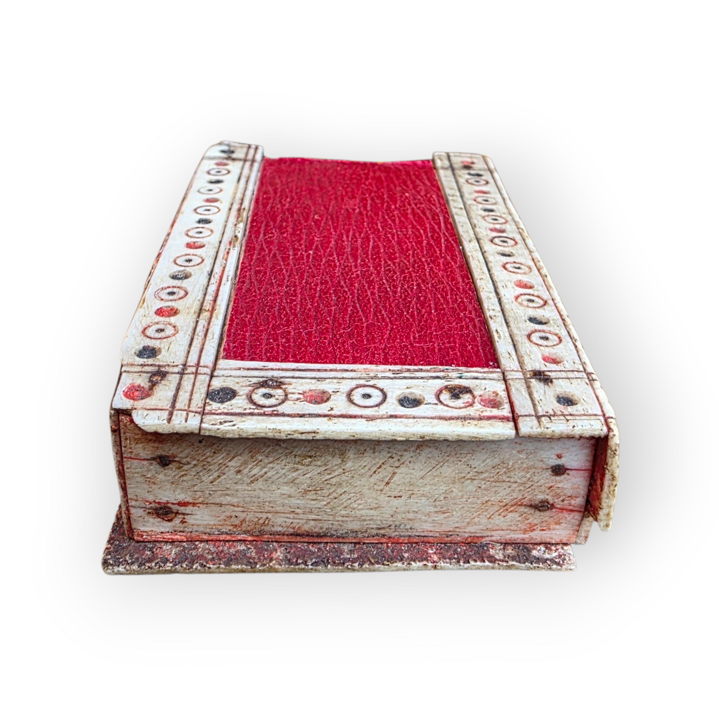 Late 18th-Early 19th-Century  Napoleonic Antique Prisoner Of War Miniature "Double-Six"Domino Set, circa 1793-1815