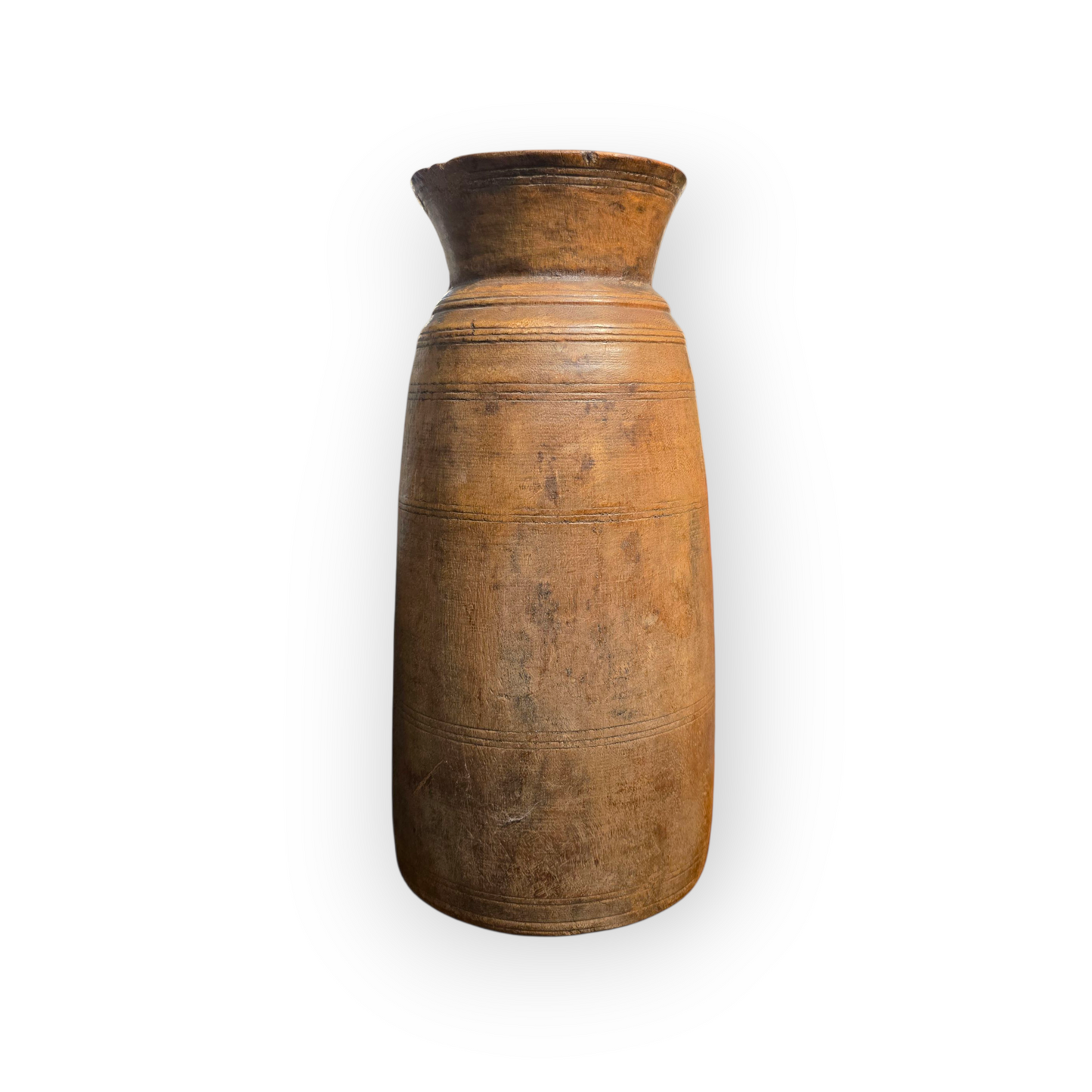 18th-Century Style Antique Treen Dry Goods Jar
