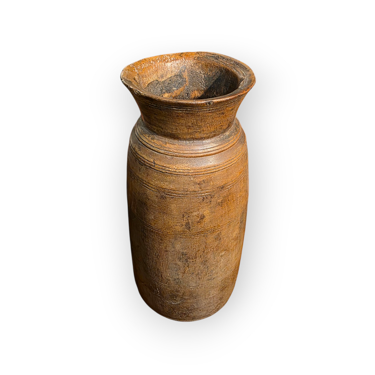 18th-Century Style Antique Treen Dry Goods Jar