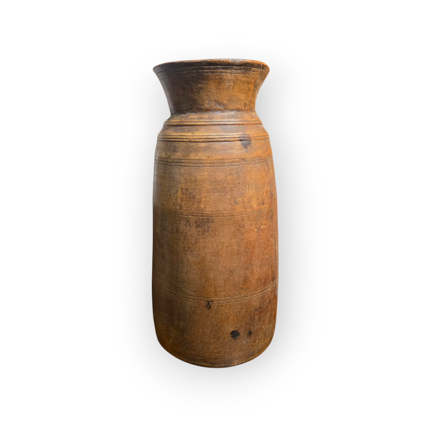 18th-Century Style Antique Treen Dry Goods Jar