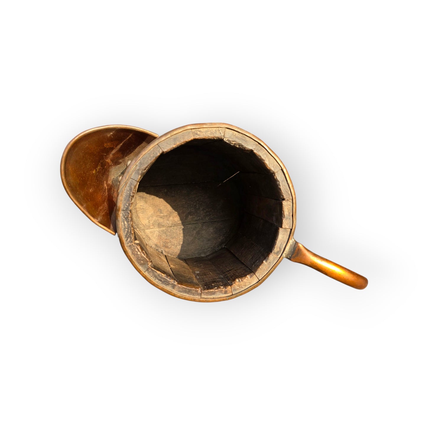 19th-Century Antique Coopered Ale Jug