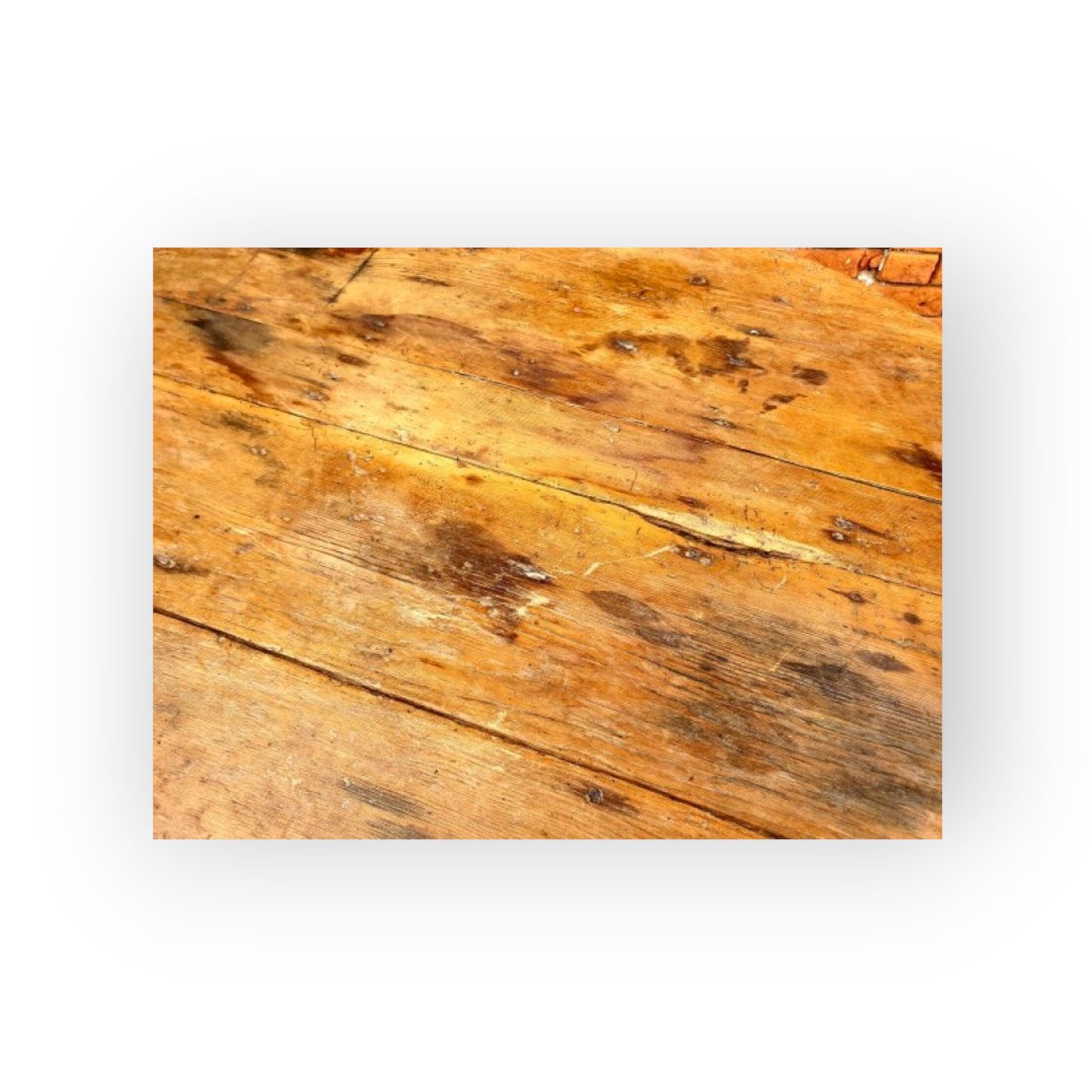 Late 18th Century Welsh Pine Cricket Table – Ovoid Top – Vernacular Charm