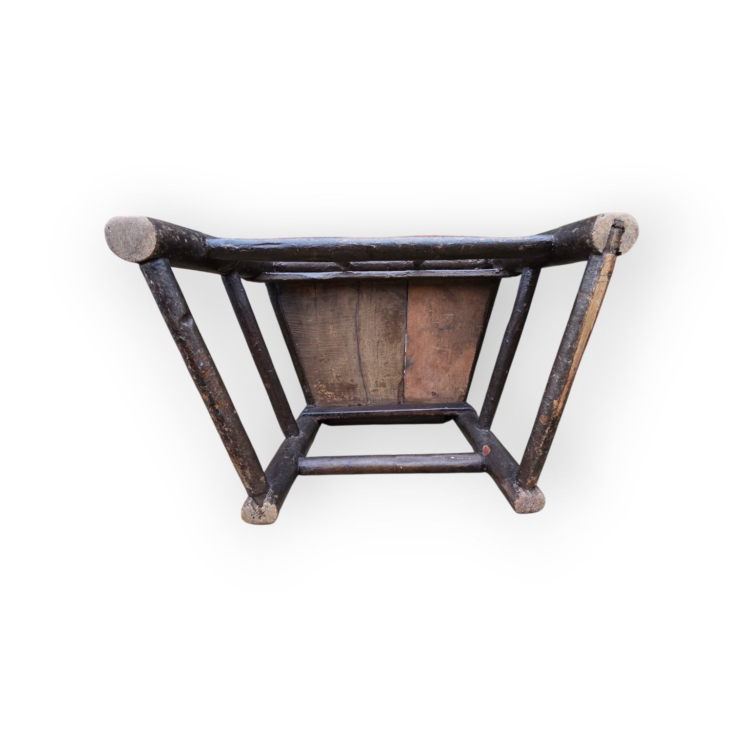 Primitive Early 18th-Century English Antique Childs Turners Chair Circa 1700