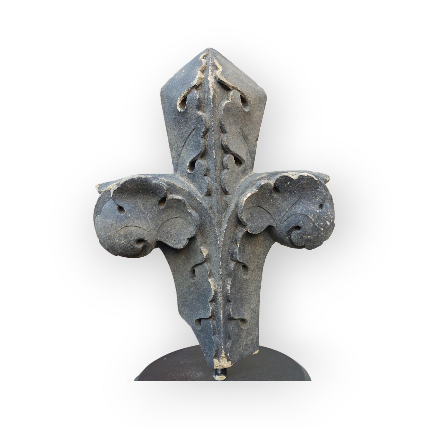 Large 19th Century Gothic Revival Stone Finial – English Antique Architectural Fragment