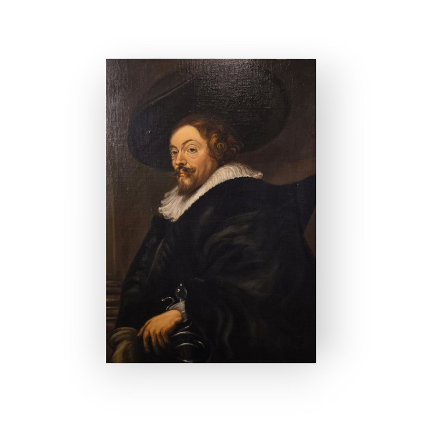 After Peter Paul Rubens (1577–1640) - 17th Century Style Antique Painting - The Last Self-Portrait