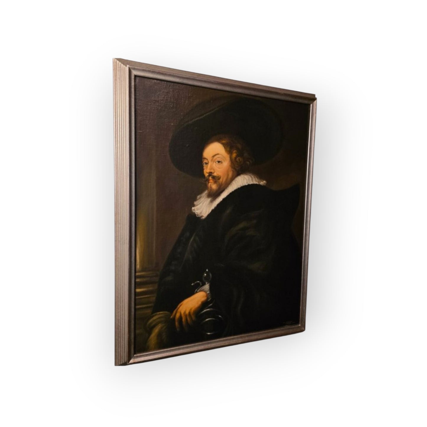 After Peter Paul Rubens (1577–1640) - 17th Century Style Antique Painting - The Last Self-Portrait