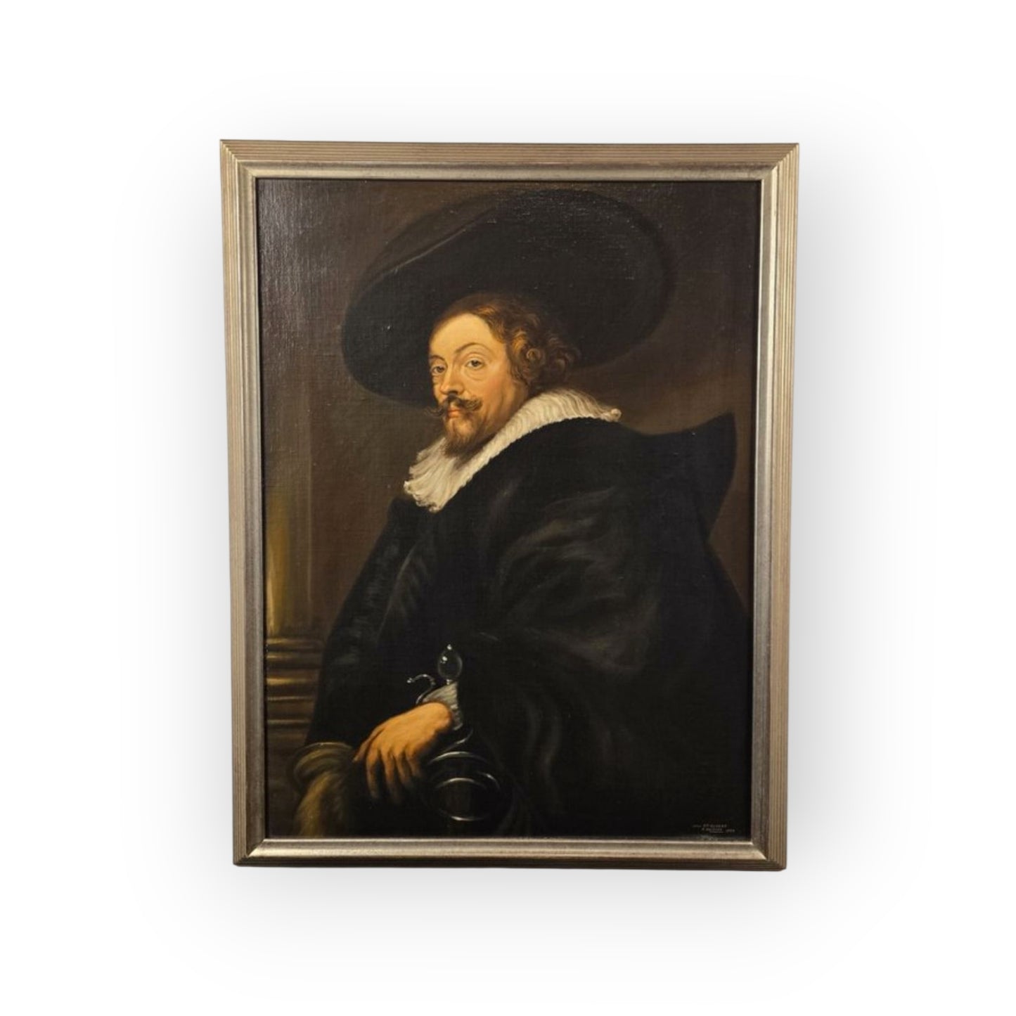 After Peter Paul Rubens (1577–1640) - 17th Century Style Antique Painting - The Last Self-Portrait