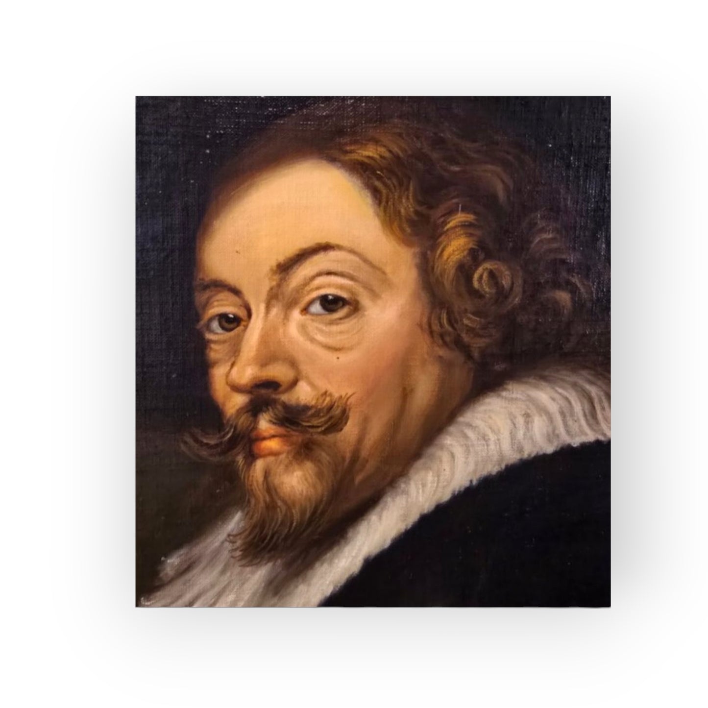 After Peter Paul Rubens (1577–1640) - 17th Century Style Antique Painting - The Last Self-Portrait