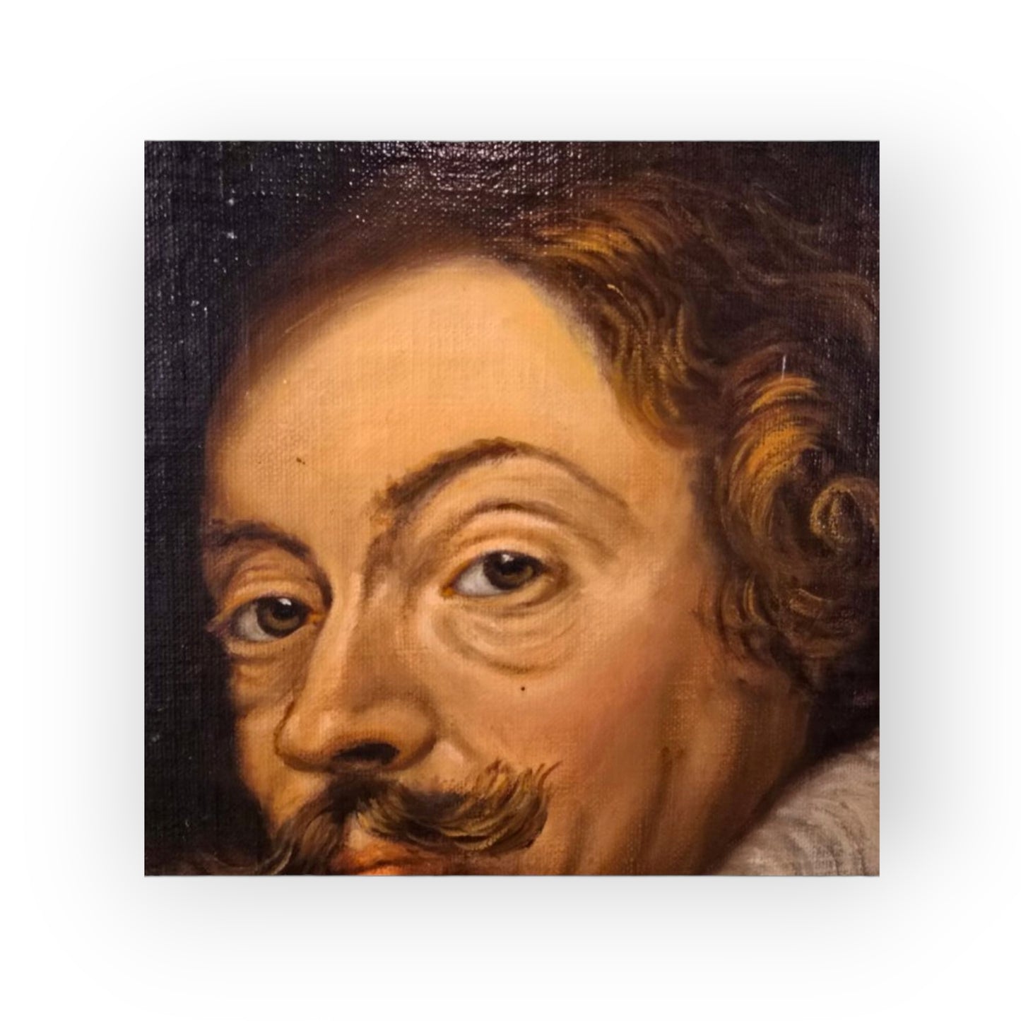 After Peter Paul Rubens (1577–1640) - 17th Century Style Antique Painting - The Last Self-Portrait