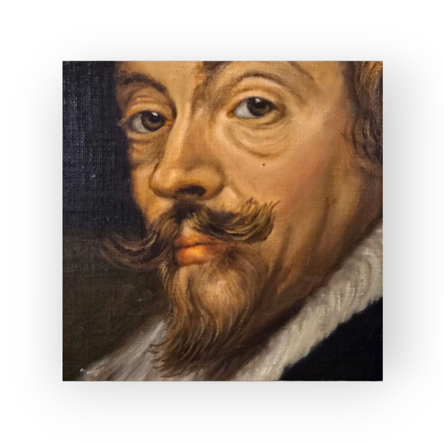 After Peter Paul Rubens (1577–1640) - 17th Century Style Antique Painting - The Last Self-Portrait