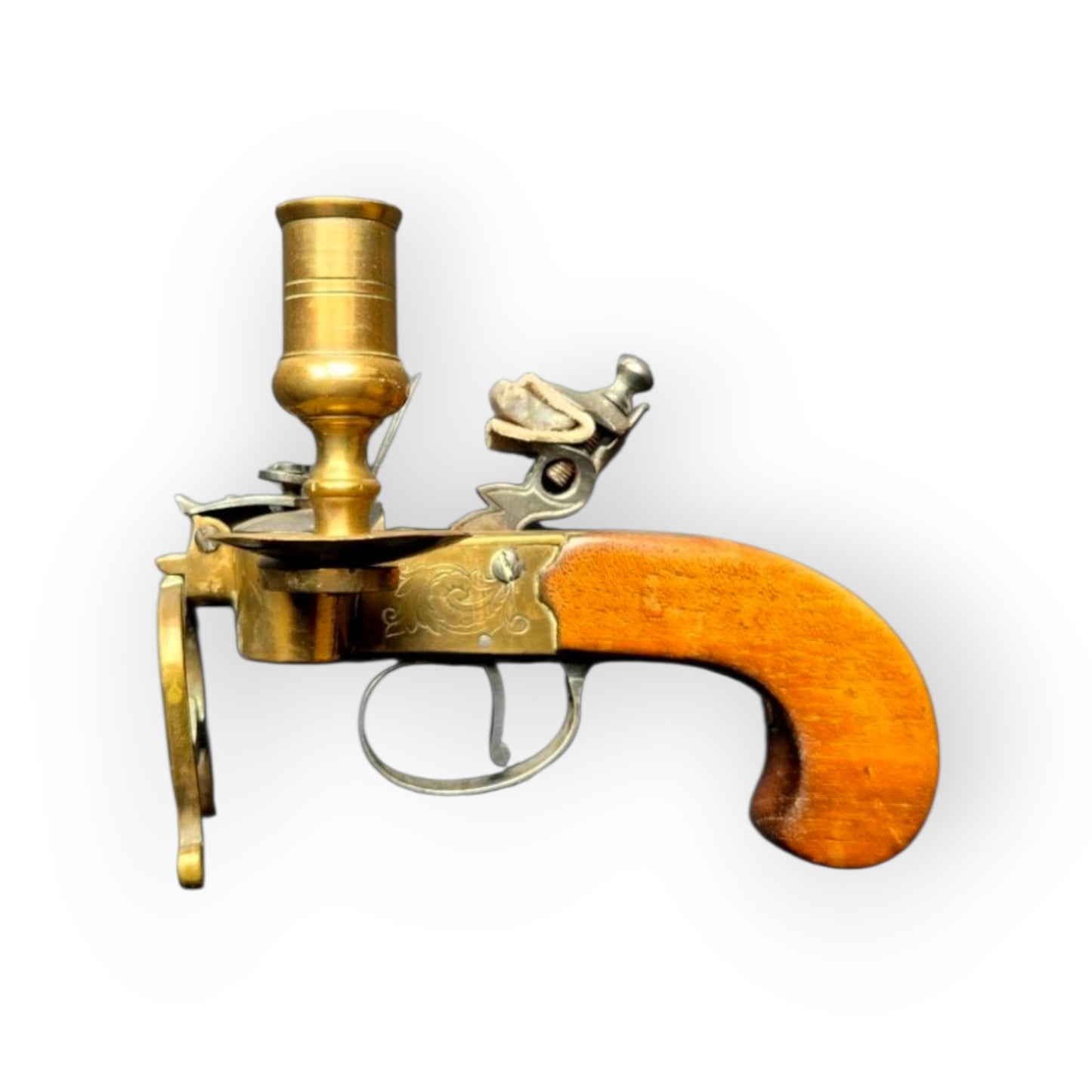 18th Century Style Antique Flintlock Tinder Lighter