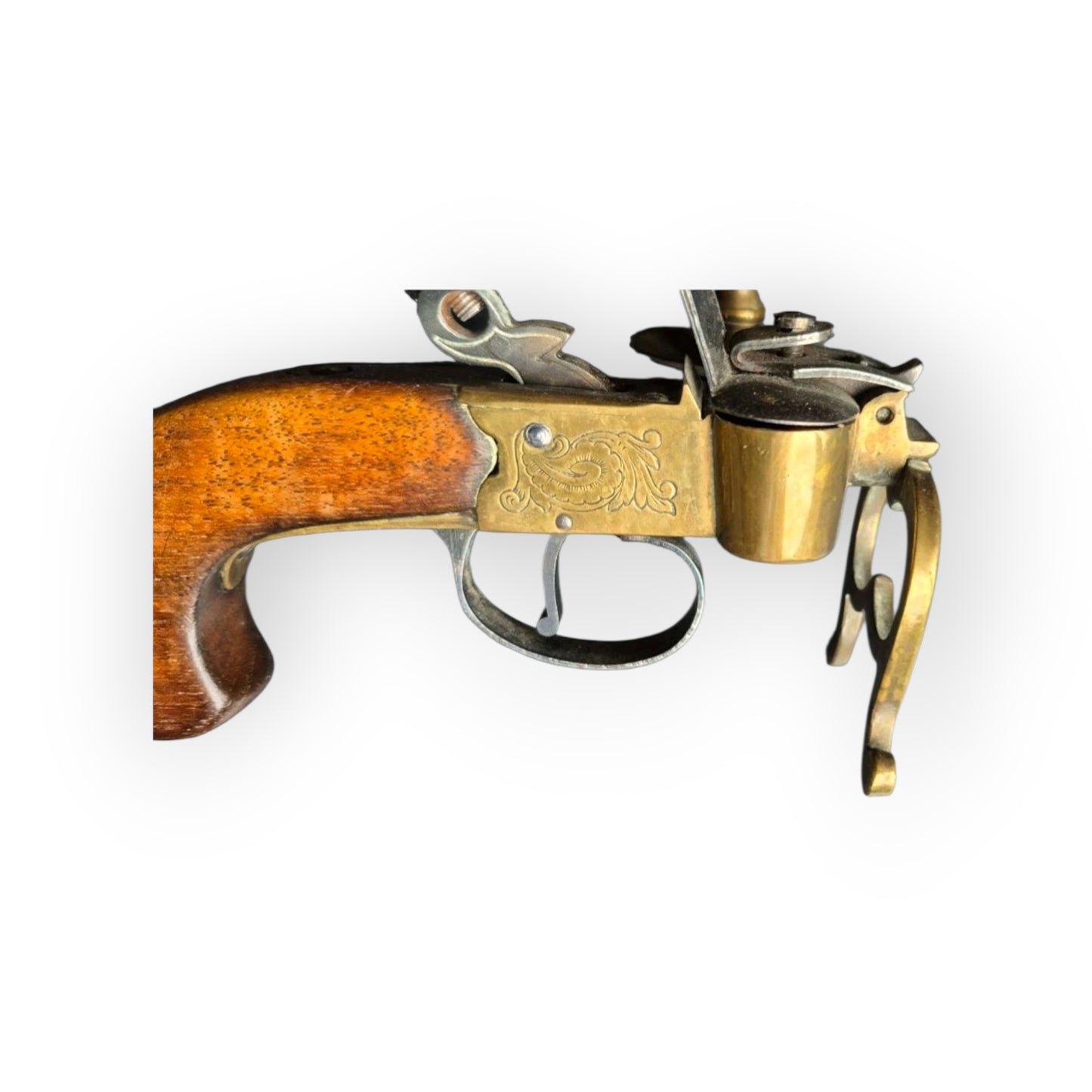 18th Century Style Antique Flintlock Tinder Lighter