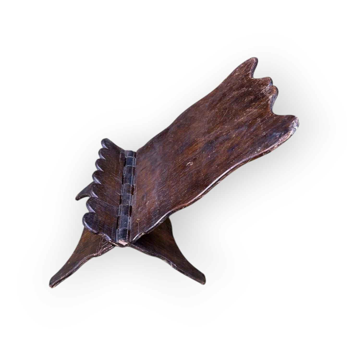 George III Period Antique Oak Book Rest - Dated 1805