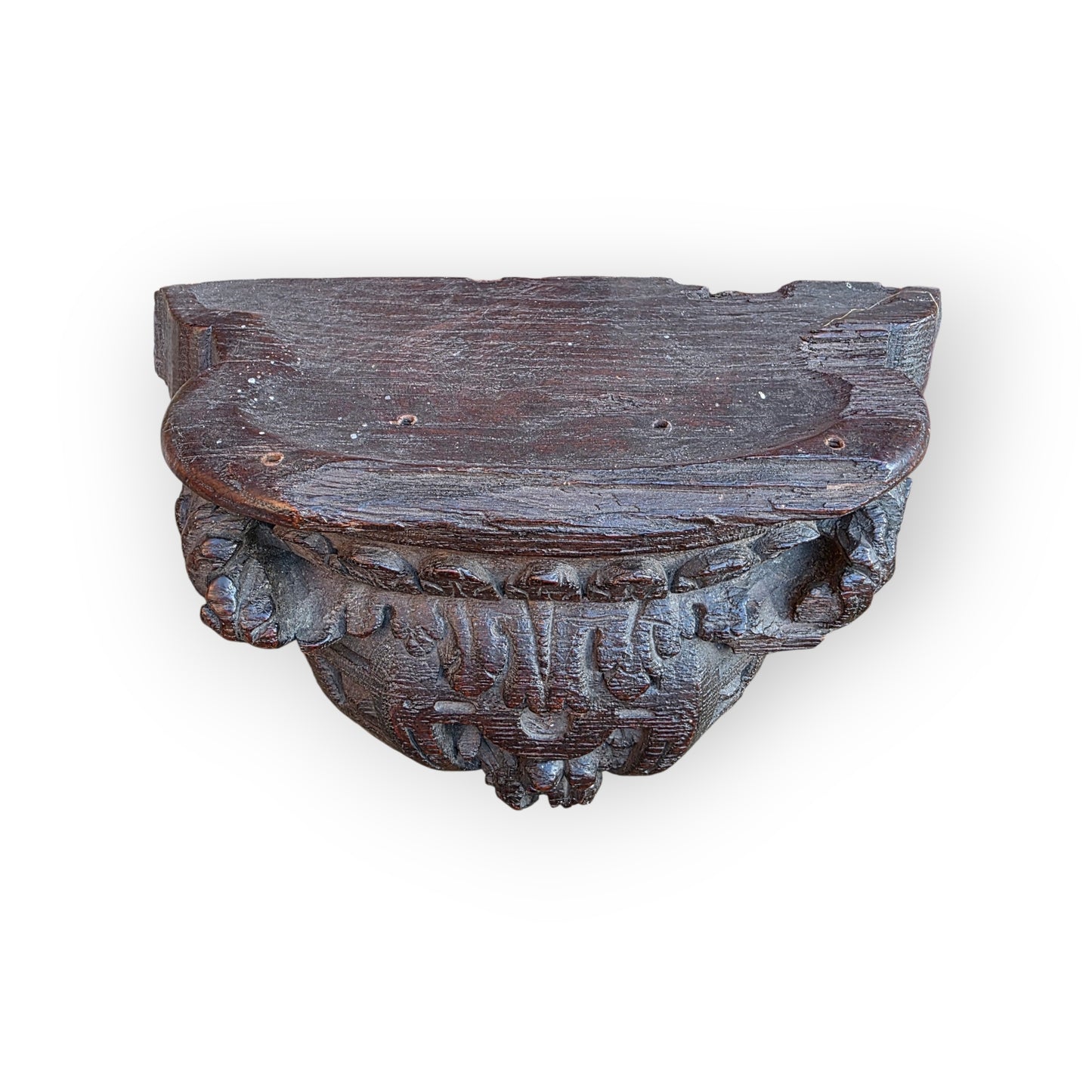 Late 15th-Century Antique Carved Oak Misericord