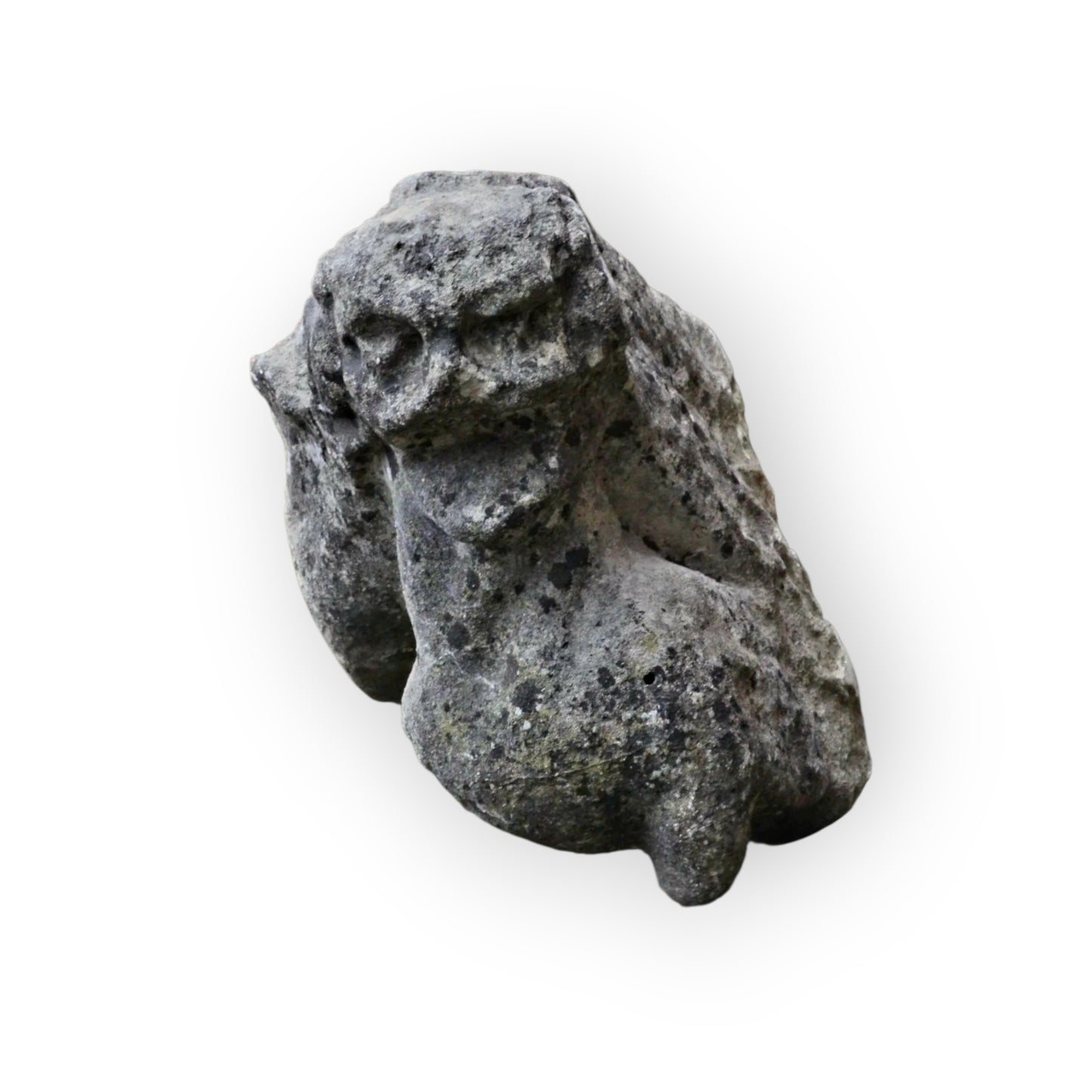 Large 13th-15th Century English Medieval Antique Carved Stone Grotesque – Architectural Fragment