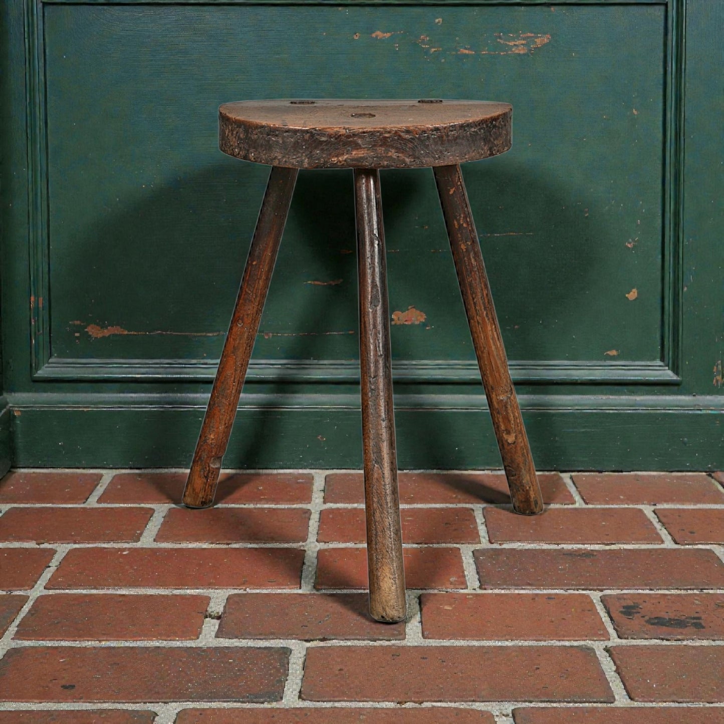 Early 19th Century English Antique Cutlers Stool
