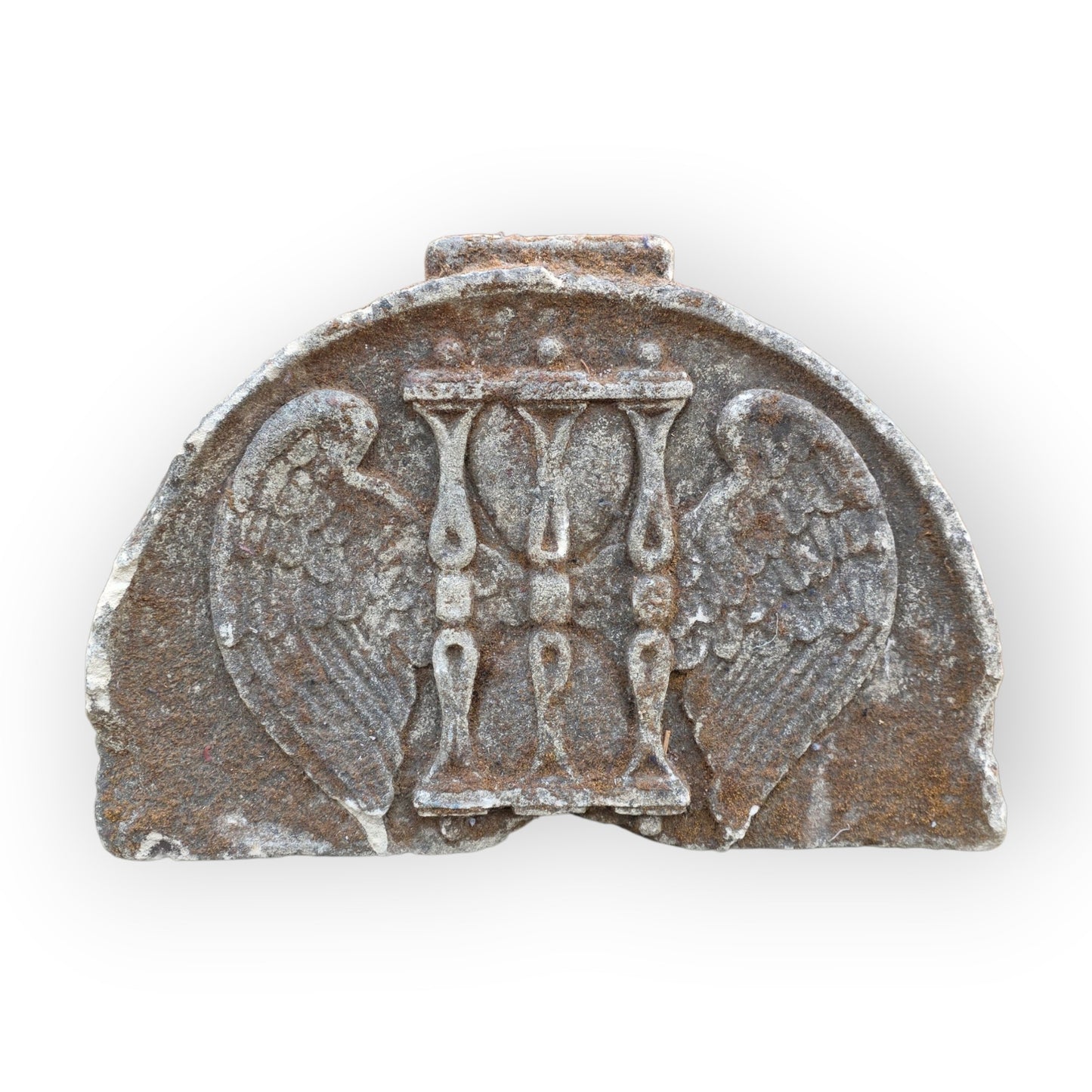 Large 17th Century Antique Carved Stone Memento Mori Panel