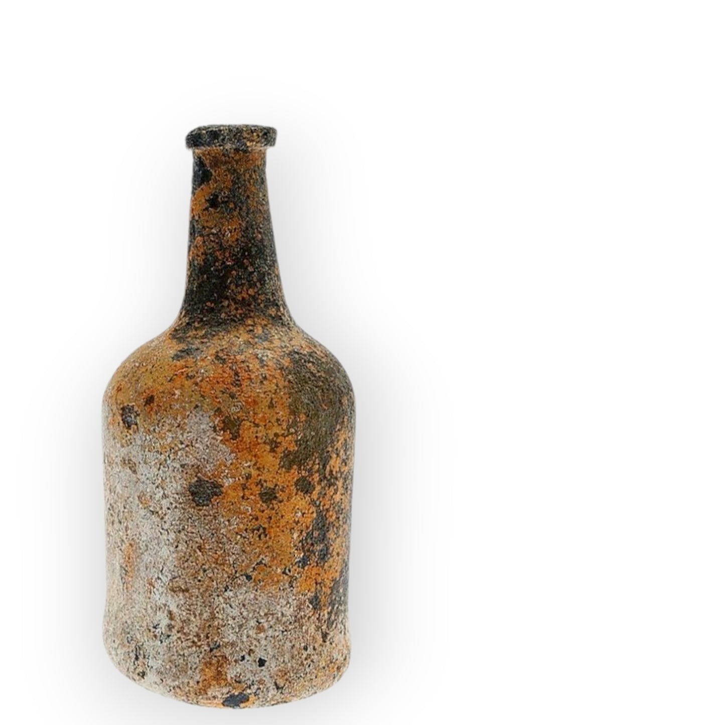 From A Shipwreck Off The Norfolk Coast - An 18th Century Black Glass Wine Bottle