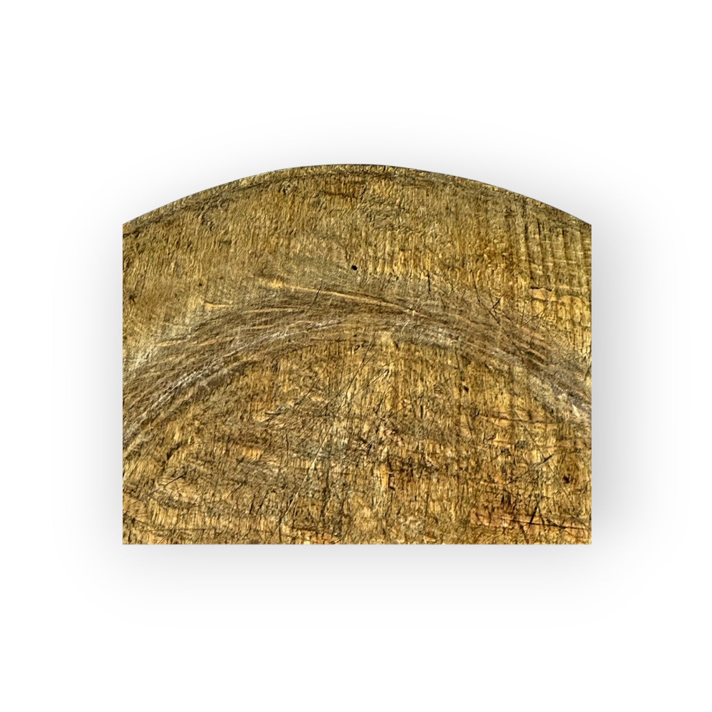 An Associated Pair of 18th-Century Antique Treen Plates