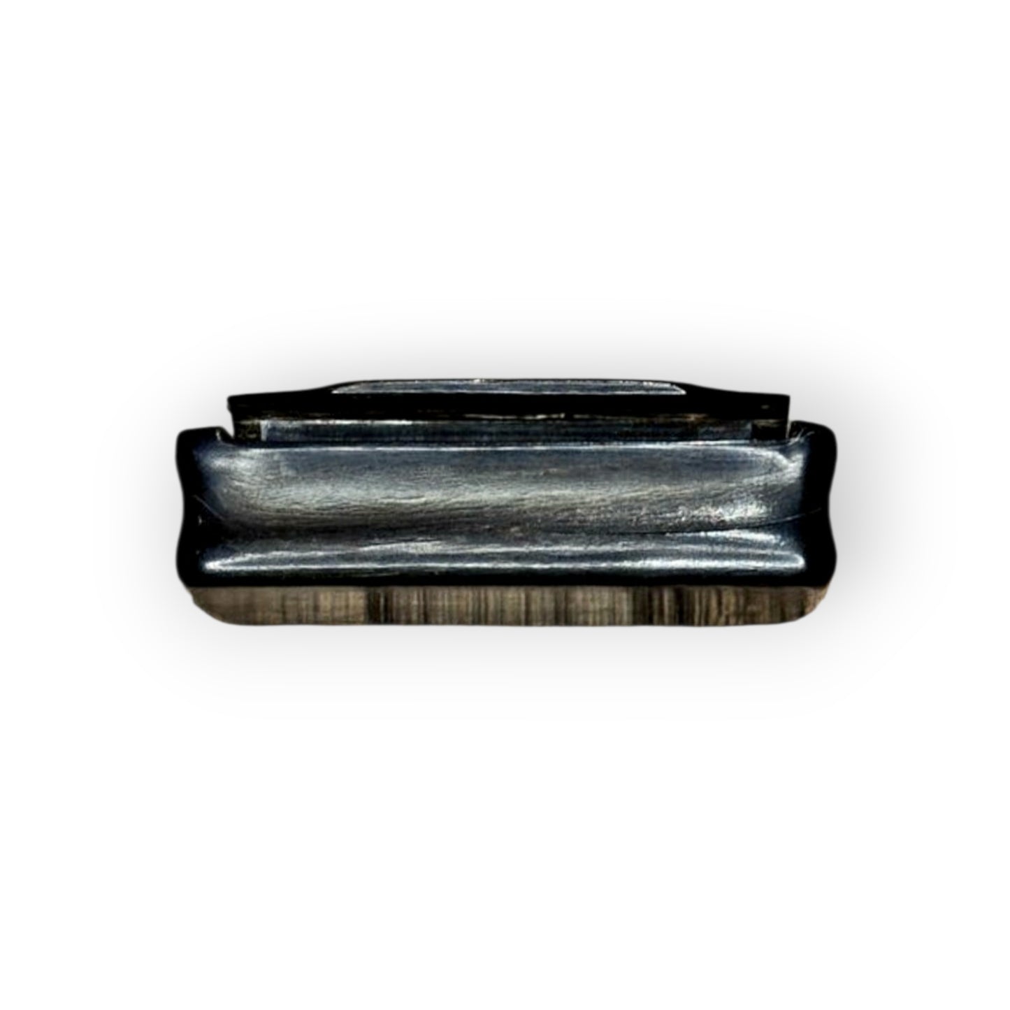 18th‑Century English Antique Tortoiseshell Masonic Snuff Box With Scrimshaw Decorated Memento Mori Lid