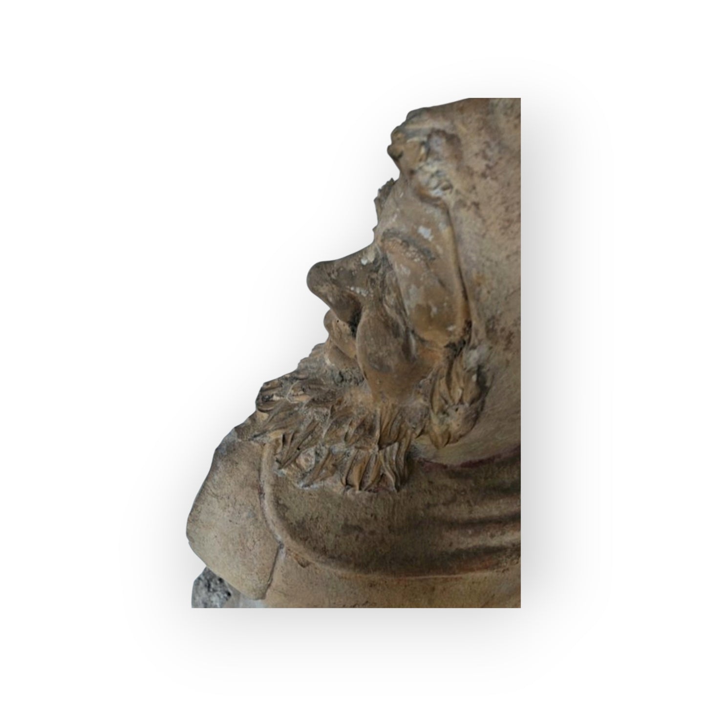 Rare, Large & Impressive 19th-Century German Antique Terracotta Garden Gnome, circa 1840